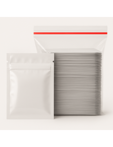 Bolsa Mylar Blanca, S,...