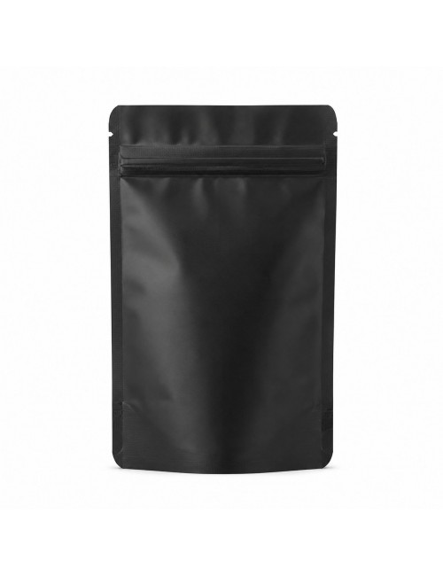 Bolsa Mylar Negro Satinado M | 10×15×2,5 cm | Pack 50 Unidades