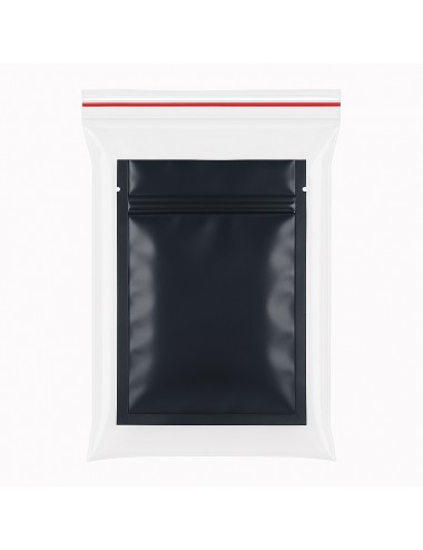 Bolsa Mylar Grafito S | 8,5×12,5×3 cm | Pack 50 Unidades