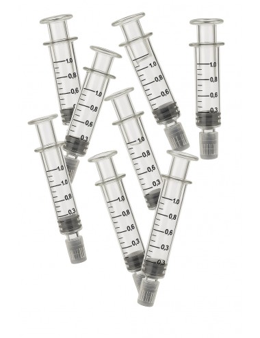 Jeringa de vidrio 1ml- Kit 100 unidades