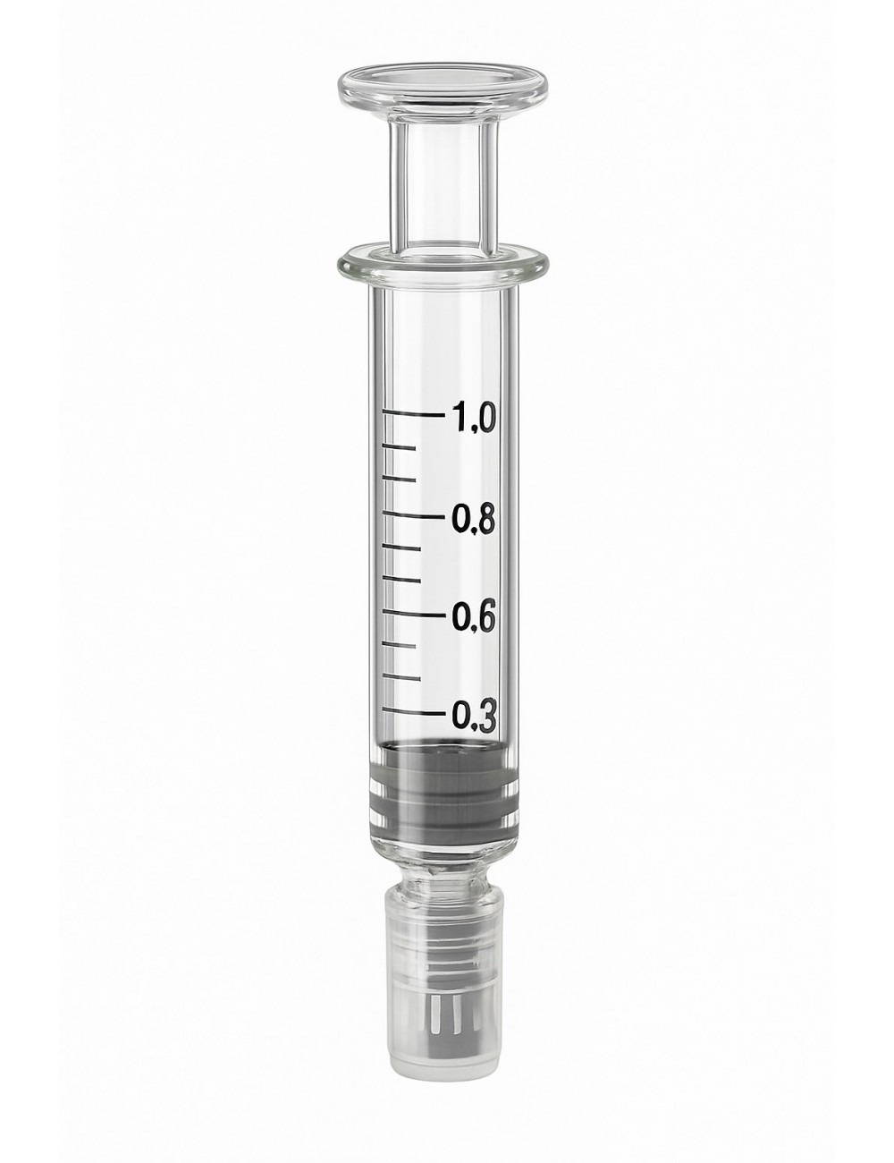 Jeringa de vidrio 1ml- Kit 100 unidades