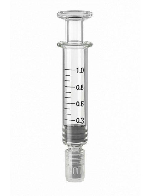 Jeringa de vidrio 1ml- Kit 100 unidades
