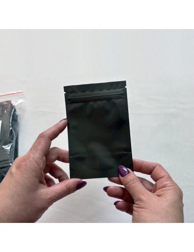 Bolsa Mylar Grafito S | 8,5×12,5 cm | Pack 50 Unidades