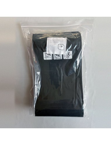 Bolsa Mylar Negra XL | 15×23,5 cm | Child-Proof | Pack 50 Unidades