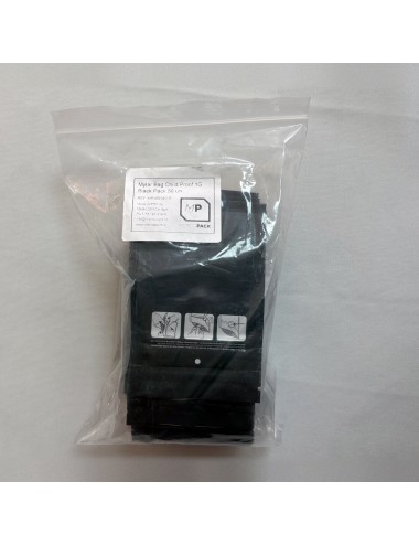 Bolsa Mylar Negra XS | 11,2×7,5 cm | Child-Proof | Pack 50 Unidades