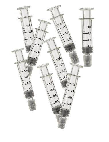 Jeringa de vidrio 1ml- Kit...