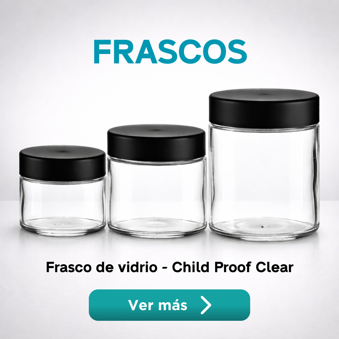 Frascos de vidrio